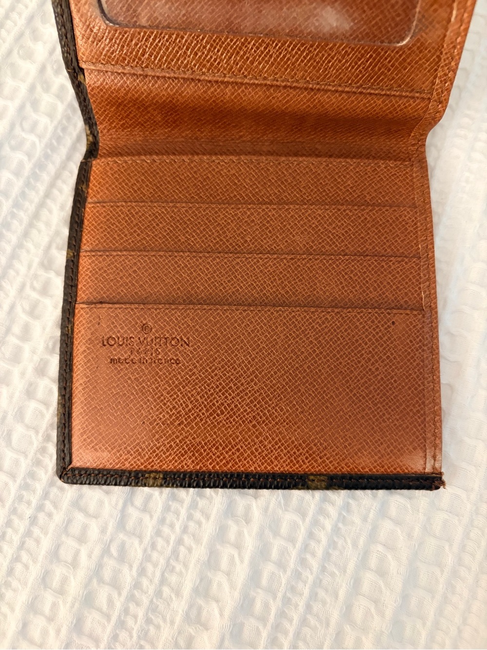 Vintage Louis Vuitton monogram bifold wallet - Picture 3 of 10